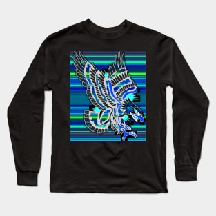 Tattoo Eagle by LowEndGraphics Long Sleeve T-Shirt